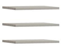 Line vaatekaapin hyllypaketti 120 cm komeroon 57,8 cm (3kpl)